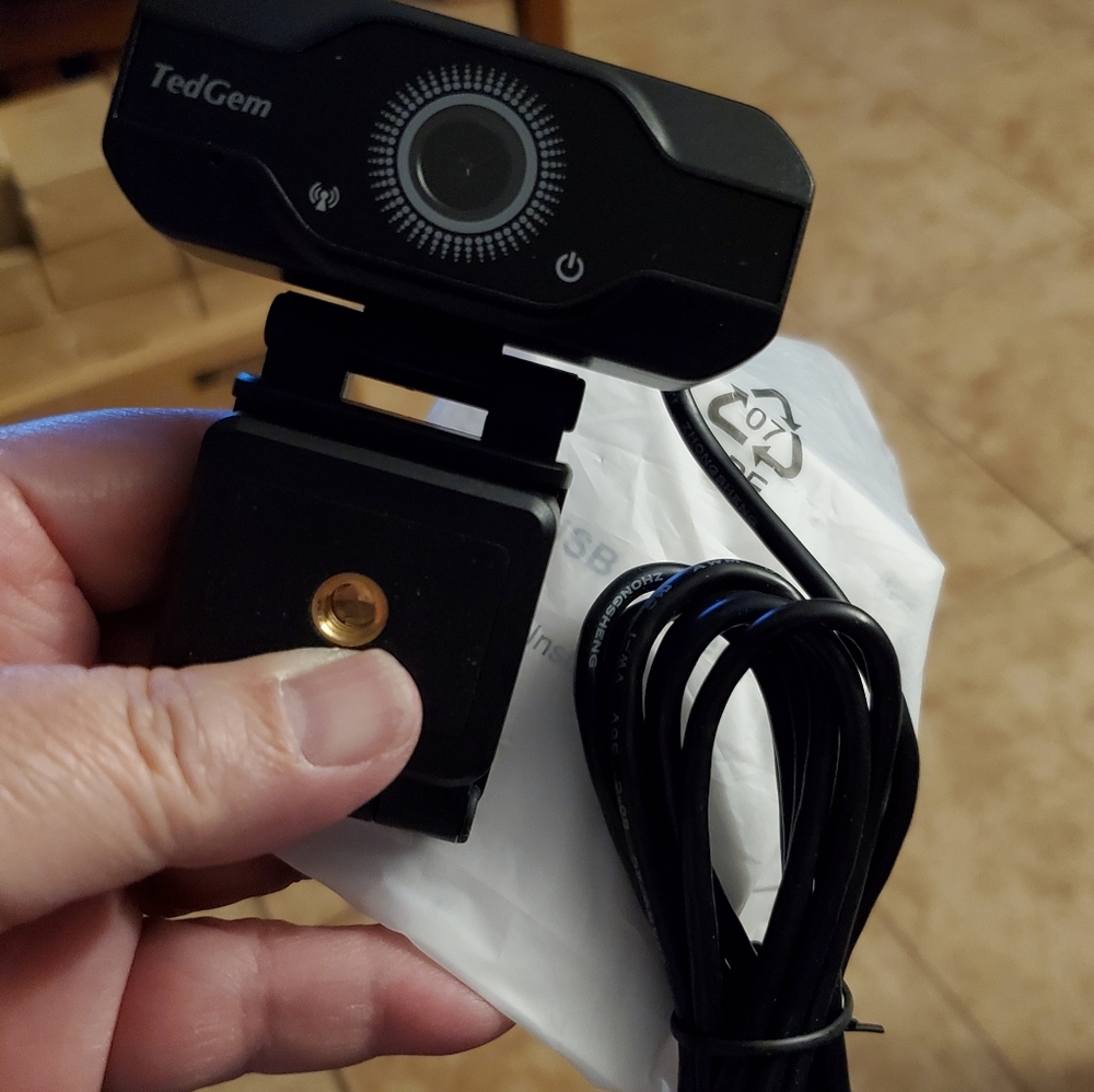 New in box tedgem webcam